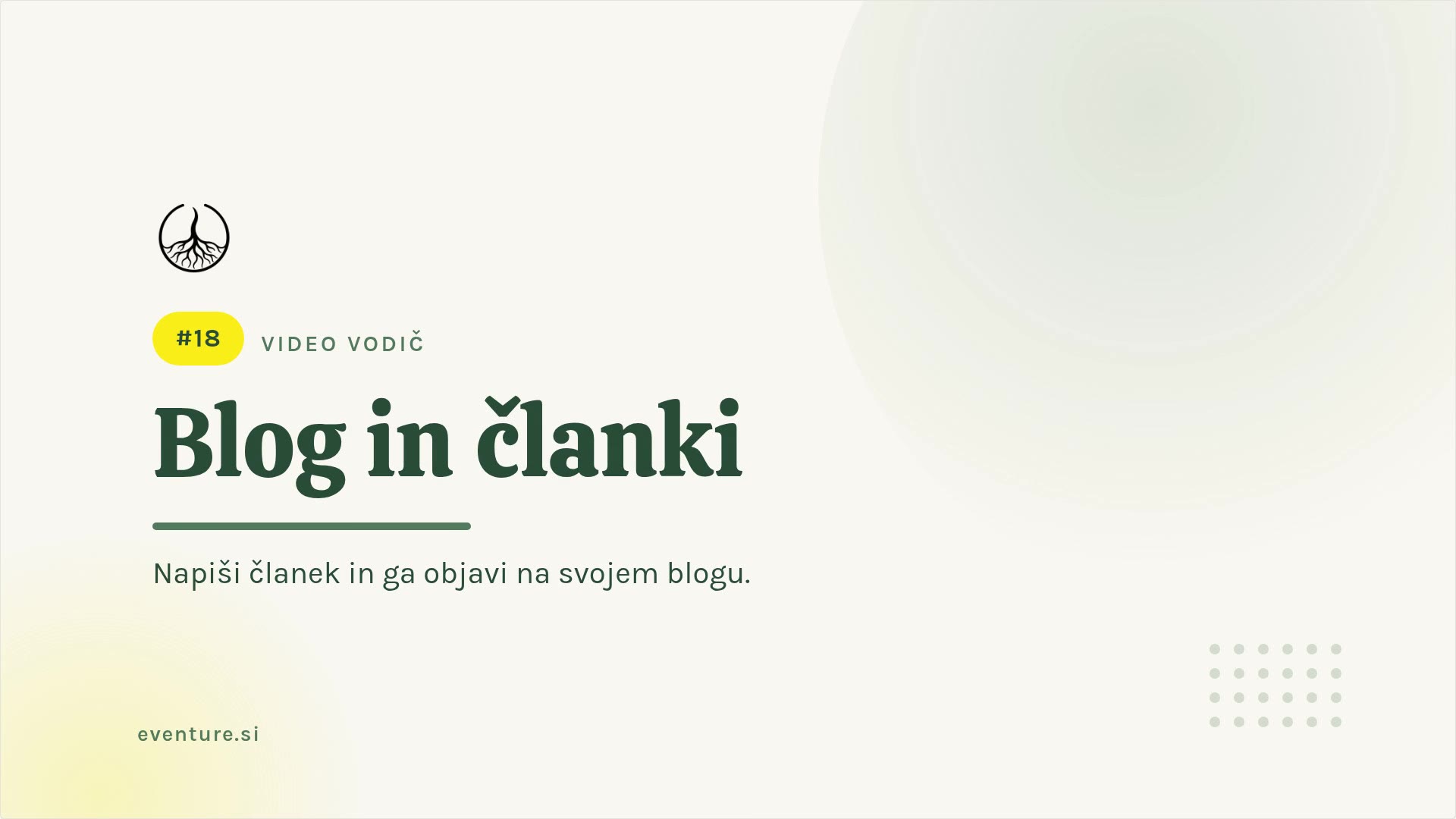 Blog and articles