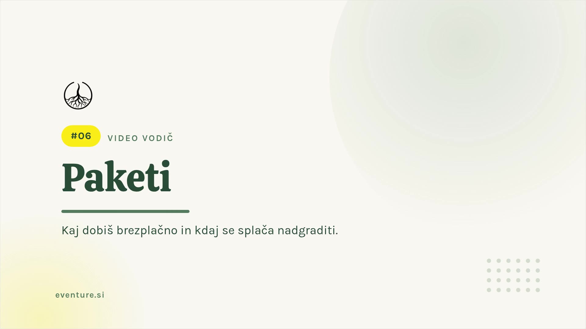 Paketi in nadgradnja